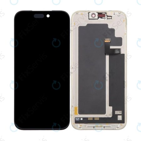 Apple iPhone 17 Pro Max - LCD Displej + Dotykové Sklo + Rám Soft OLED FixPremium 120Hz