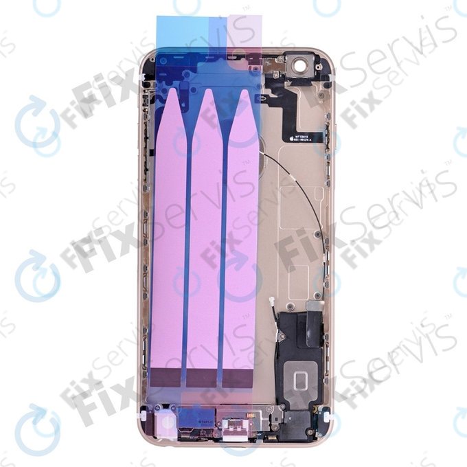 Apple iPhone 6S Plus - Zadný Housing s Malými Dielmi (Gold)