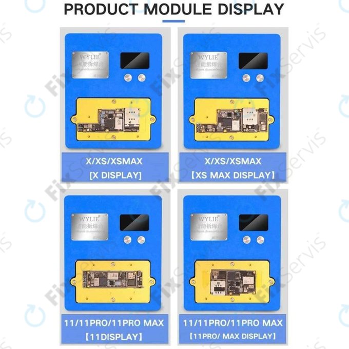 Wylie K85 - Predhrievacia Platforma pre Opravu PCB pre iPhone X, XS, XS Max, 11, 11 Pro, 11 Pro Max