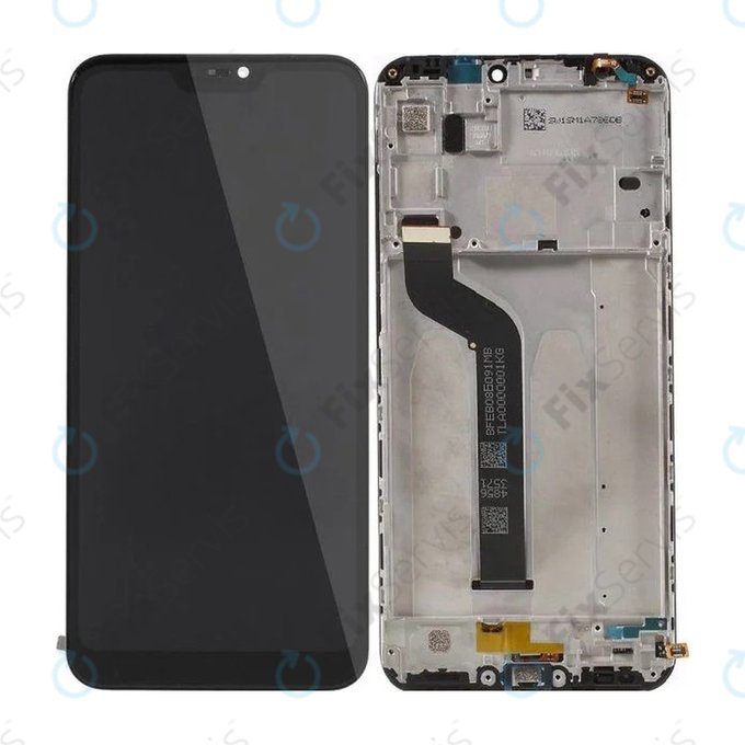 Xiaomi Mi A2 Lite (Redmi 6 Pro) - LCD Displej + Dotykové Sklo + Rám (Black) - 560610035033 Genuine Service Pack