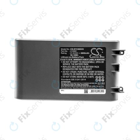 Dyson V8 - Batéria 215681, PM8-US-HFB1497A Li-Ion 21.6V 2600mAh HQ