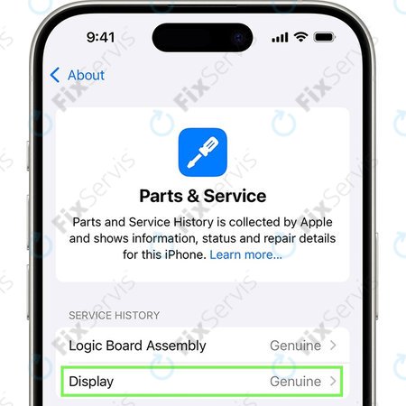 OLED Displej komplet pre iPhone 17 | 661-56065 | Genuine Apple