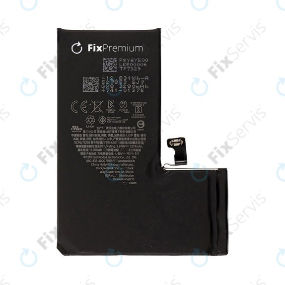 Batéria pre iPhone 15 Pro, 3274mAh, DIAGNOSTIC