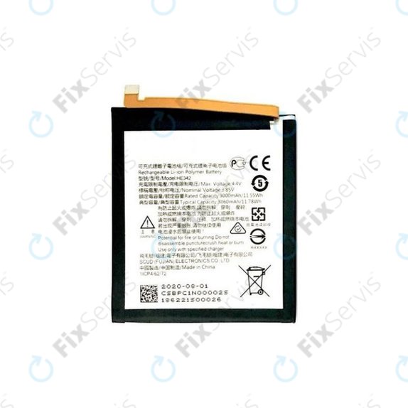 Nokia 7.1, 5.1 Plus, 6.1 Plus (Nokia X6) - Batéria HE342 3000mAh