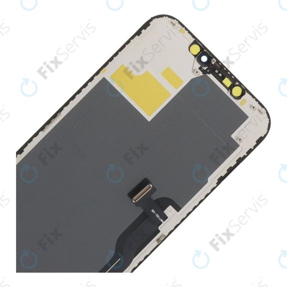 Displej Soft OLED pre iPhone 12 Pro Max - Dotykové sklo + Rám, DIAGNOSTIC