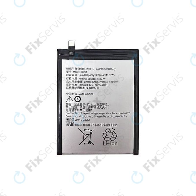 Lenovo VIBE K5 Note A7020a40 - Batéria BL261 3500mAh
