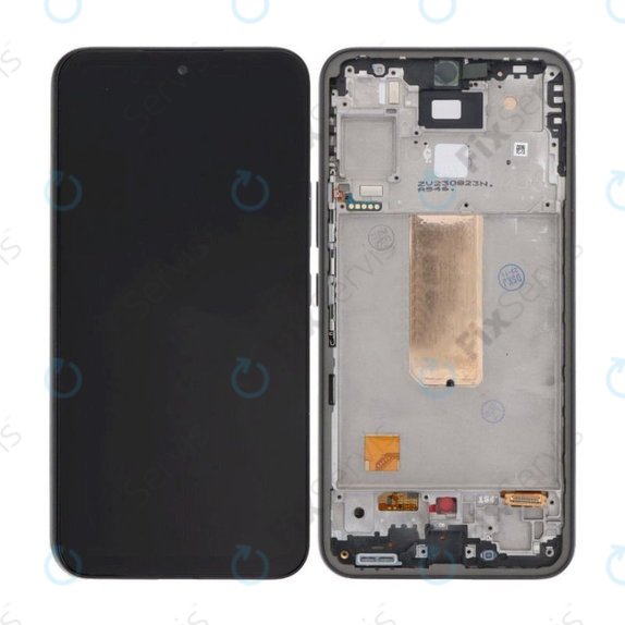 Samsung Galaxy A54 5G A546B - LCD Displej + Dotykové Sklo + Rám (Black) TFT