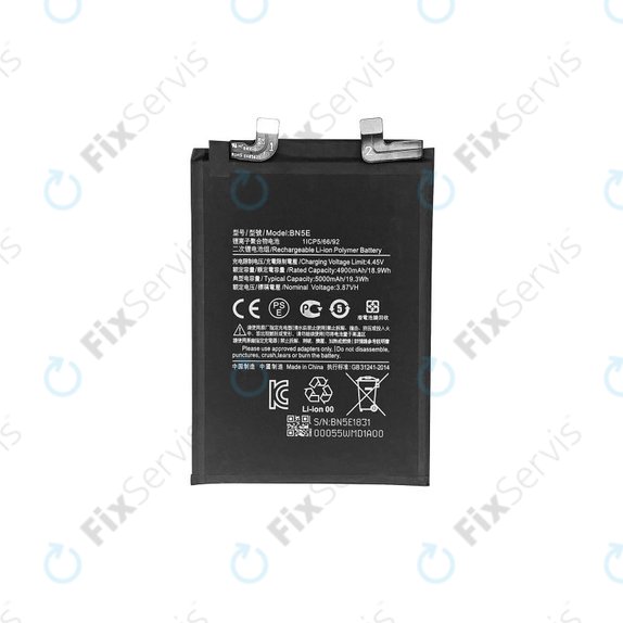 Xiaomi Poco X4 Pro 5G, Redmi Note 11 Pro 4G, Redmi Note 11 Pro 5G - Batéria BN5E 5000mAh