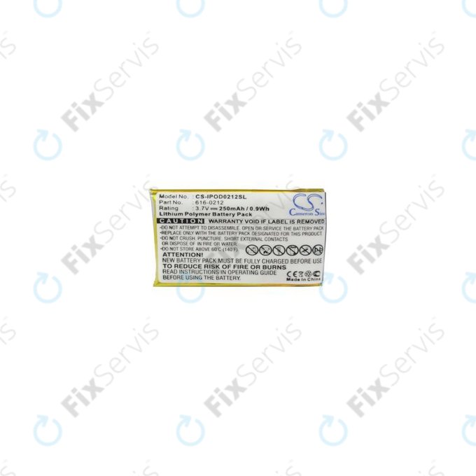 Apple iPod Shuffle (1st Gen) - Batéria 616-0212 250mAh HQ