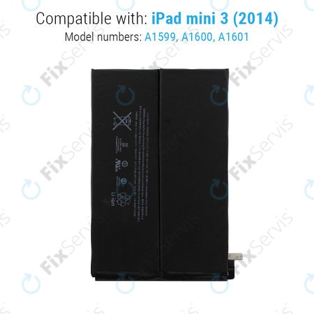 Apple iPad Mini 3 - Batéria 6471mAh