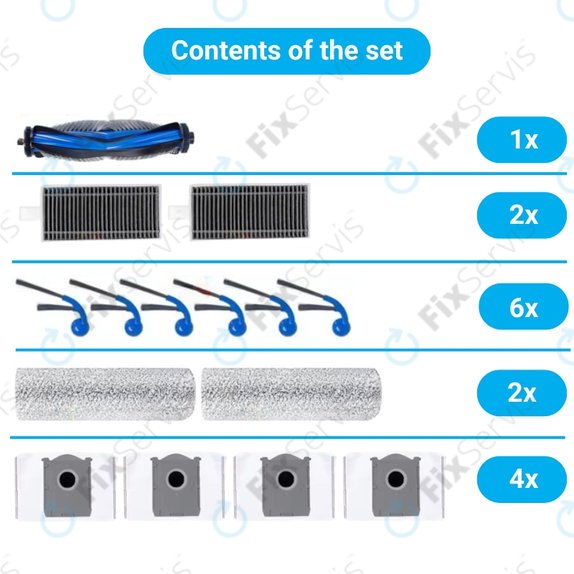 Ecovacs T80 Omni, T80 - Kompletný set