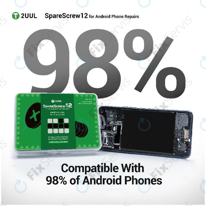 Sada Phillips skrutiek pre Android servisy, 2UUL SC12, 1200ks/balenie