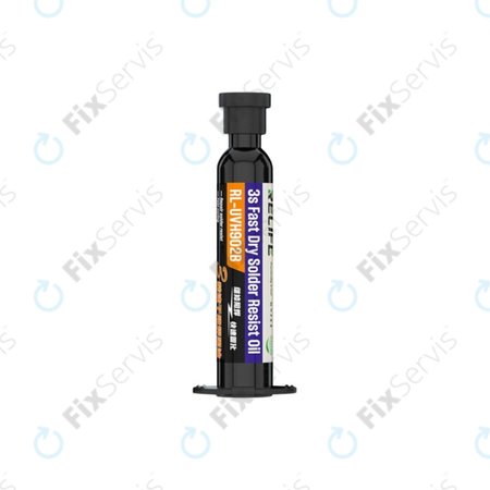 Relife RL-UVH902B - UV Vytvrditeľná Spájkovacia Maska - 10ml (Čierna)