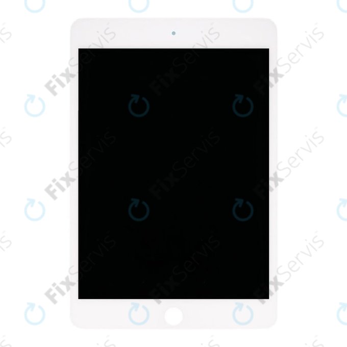 Apple iPad Mini 4 - LCD Displej + Dotykové Sklo (White) Refurbished