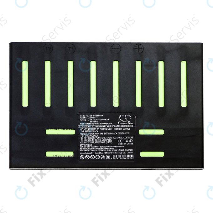 Batéria pre Proscenic 902 Nono, Pro Coco, Robojet Air, 2500mAh, Ni-MH, 14.4V, E718074, HQ