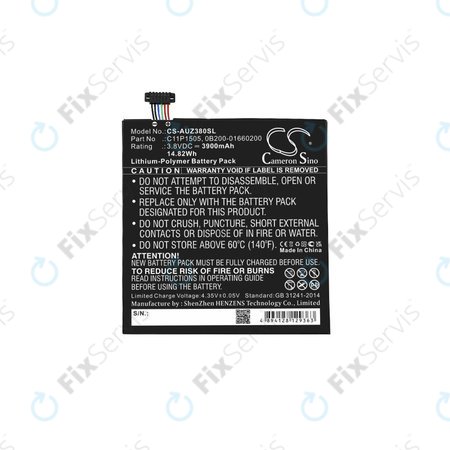 Asus ZenPad 8.0 Z380C (P022) - Batéria C11P1505, 0B200-01660200 3900mAh HQ