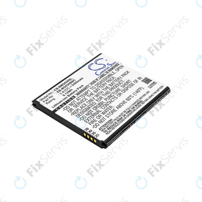 Batéria pre Samsung Galaxy J3, 2400mAh, Li-Ion, 3.8V, EB-BG530BBC, HQ