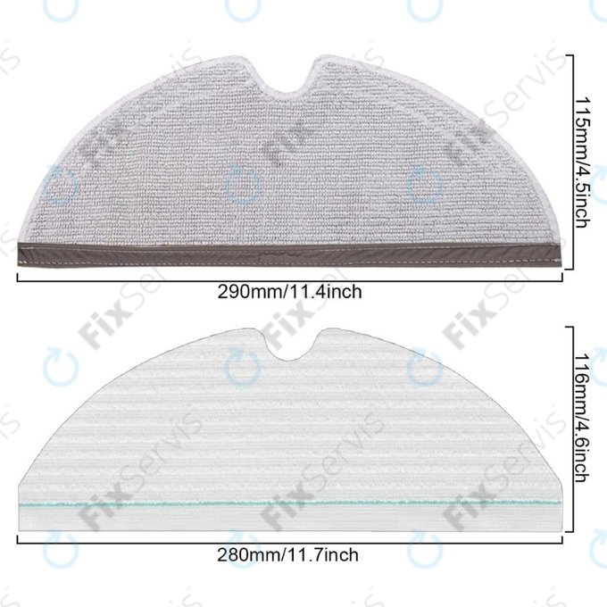 Xiaomi Roborock Q7, Q7+, Q7 Max, Q7 Max+, T8 - Štandardný Set (Biely)