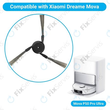 Xiaomi Mova P50 Pro Ultra - Bočná kefa