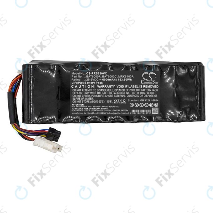 Batéria pre Robomow, Wolf Garten, Cub Cadet, 6000mAh, LiFePO4, 25.6V, MRK6103A, HQ