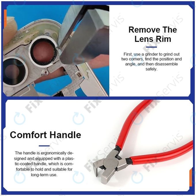 Relife DK-F90 - Pravouhlé Ploché Kliešte