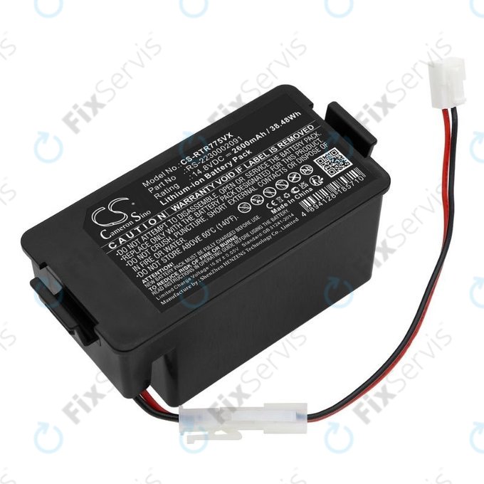 Rowenta RR7774, RR7755, Tefal RG7765 - Batéria RS-2230002091 Li-Ion 14.8V 2600mAh HQ