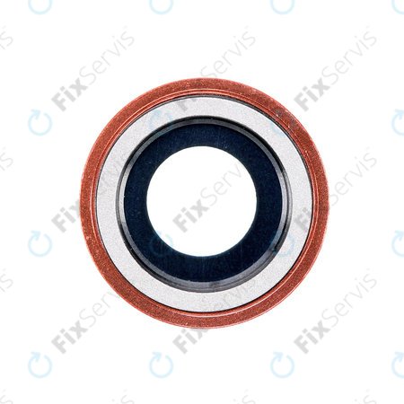 Apple iPhone XR - Sklíčko Kamery s Rámom (Coral)