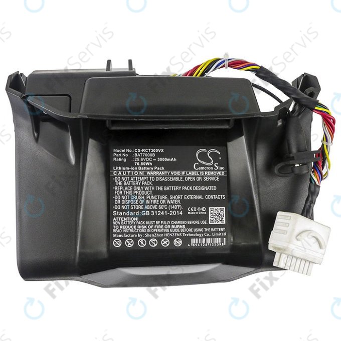 Batéria pre Robomow City MC300, 400, 500, 800, 1000, 1200, 3000mAh, Li-Ion, 25.6V, BAT7000B, HQ
