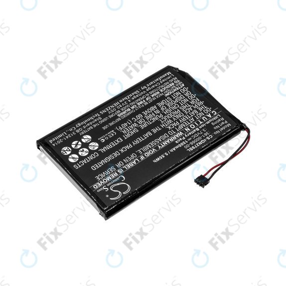 Batéria pre Garmin Nüvi 2757, 1500mAh, Li-Ion, 3.7V, 361-00066-00, HQ