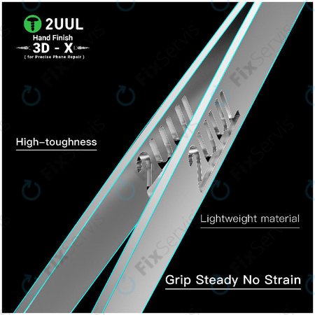 Presná pinzeta, 3D-X ručne opracovaná, 2UUL TW02