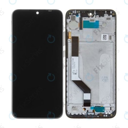 Xiaomi Redmi Note 7 - LCD Displej + Dotykové Sklo + Rám (Space Black) - 5606100920C7, 560610100033, 560610125033 Genuine Service Pack