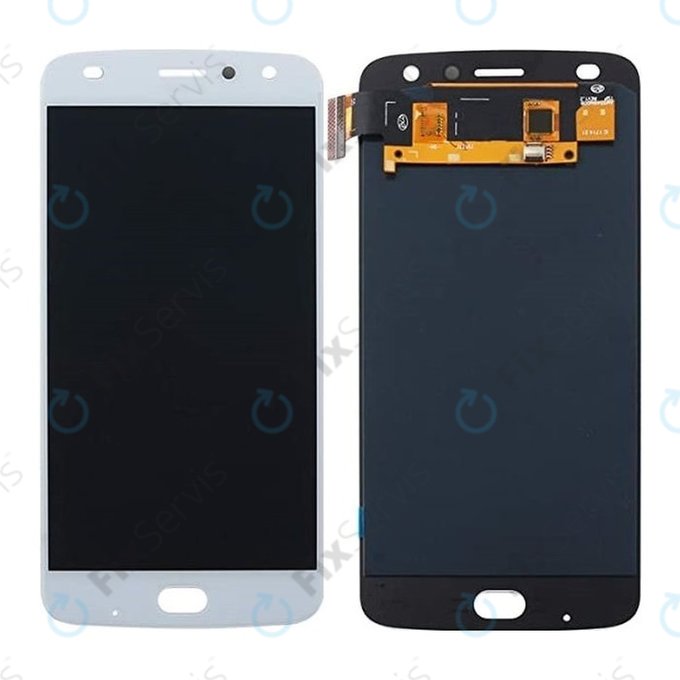 Motorola Moto Z2 Play XT1710-09 - LCD Displej + Dotykové Sklo (White) TFT