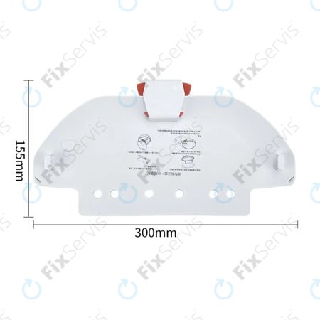 Xiaomi Mi Robot Vacuum Mop Pro (P), 2S, 3C (Mijia 3C), Viomi V2 Pro, V3, SE - Spodný Kryt (Biela)