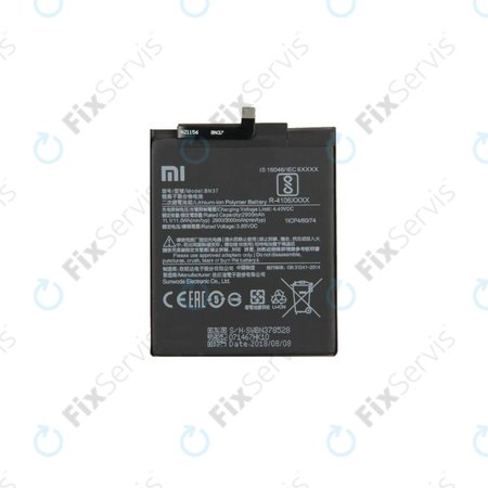 Xiaomi Redmi 6, 6A - Batéria BN37 3000mAh - 46BN37W02093, 46BN37A06003 Genuine Service Pack