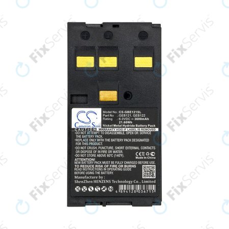 Batéria pre Leica 400, 3600mAh, Ni-MH, 6V, GEB121, HQ