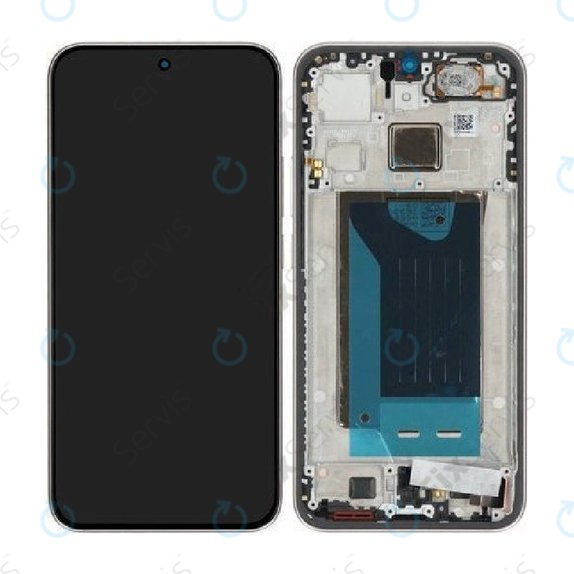 Displej pre Xiaomi 15T, Rose Gold, Dotykové sklo s rámom, 5600030O12A00, Genuine Service Pack