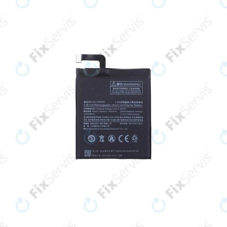Xiaomi Mi6 - Batéria BM39 3350mAh