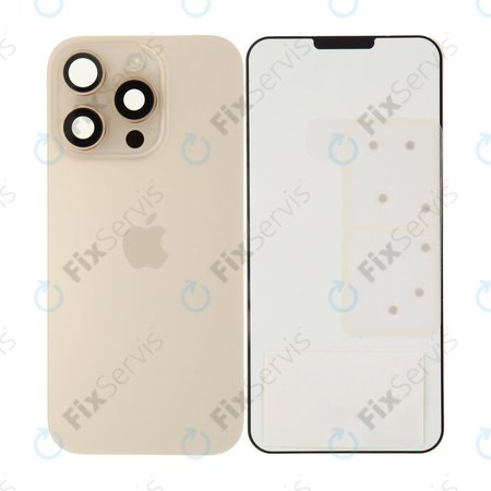Sklo Zadného Housingu pre iPhone 16 Pro | Desert Titanium | 661-49557 | Genuine Apple