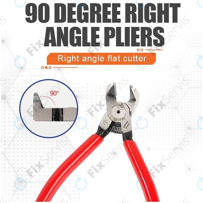 Relife DK-F90 - Pravouhlé Ploché Kliešte