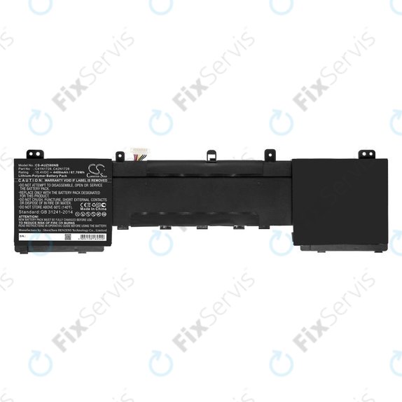 Batéria pre Asus Zenbook Pro 15, 5500VE, UX550GD, 4400mAh, Li-Pol, 15.4V, C41N1728, HQ