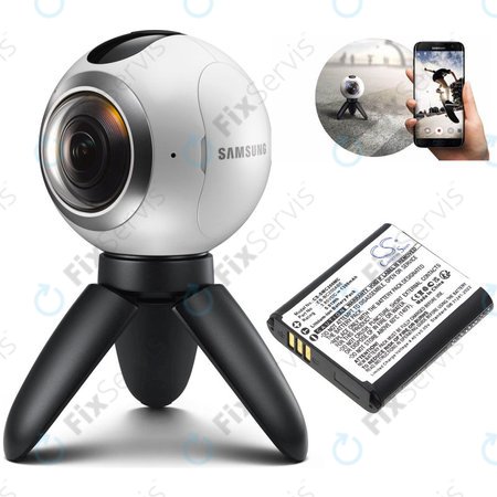 Batéria pre Samsung Gear 360, 1300mAh, Li-Ion, 3.85V, EB-BC200ABE, HQ