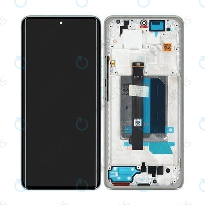 Xiaomi Redmi Note 14 Pro+ 5G 24094RAD4G - LCD Displej + Dotykové Sklo + Rám (Frost Blue) OLED