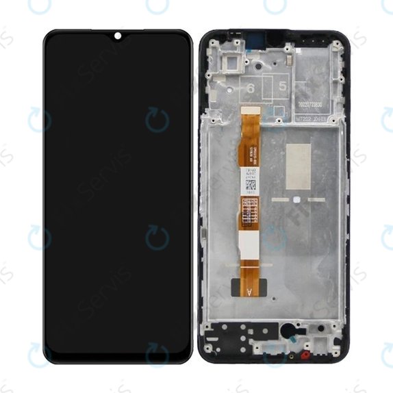 Vivo Y22s V2206 - LCD Displej + Dotykové Sklo + Rám (Dark Blue) TFT