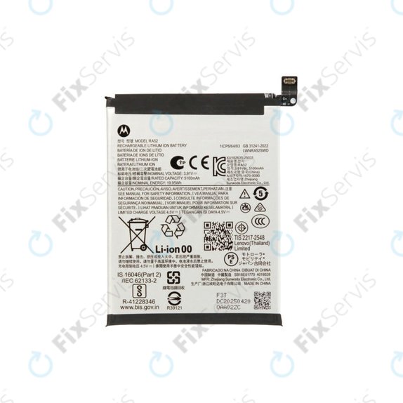 Batéria pre Motorola Moto G86 5G, 5100mAh, RA52, SB18E51770, Genuine Service Pack