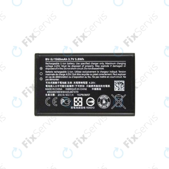 Microsoft Lumia 435, 532 - Batéria BV-5J 1560mAh