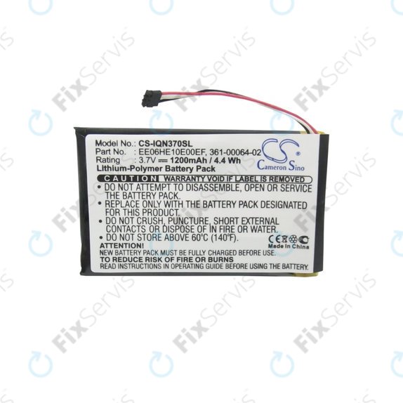 Garmin Nuvi 3700, 3760, 3760T, 3790, 3790T - Batéria 361-00046-02, 361-00064-02, EE06HE10E00EF 1200mAh HQ
