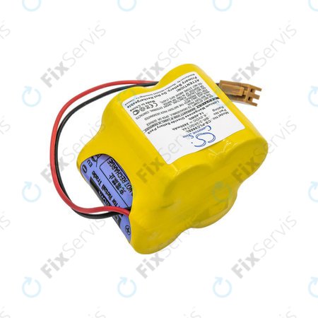 Batéria pre Fanuc 18-T Series Programmable Logic, 2400mAh, Li-MnO2, 6V, BR-2/3AGCT4A, HQ