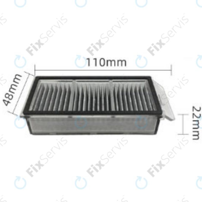 HEPA filter, 2 ks pre Xiaomi Dreame X50 Ultra, L40s Pro Ultra, Mova V50 Ultra, P60