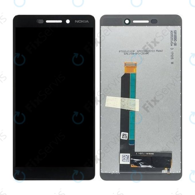 Nokia 6.1 - LCD + Dotykové Sklo - 20PL2BW0001 Genuine Service Pack
