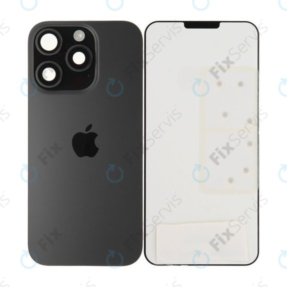 Sklo Zadného Housingu pre iPhone 16 Pro | Black Titanium | 661-42722 | Genuine Apple